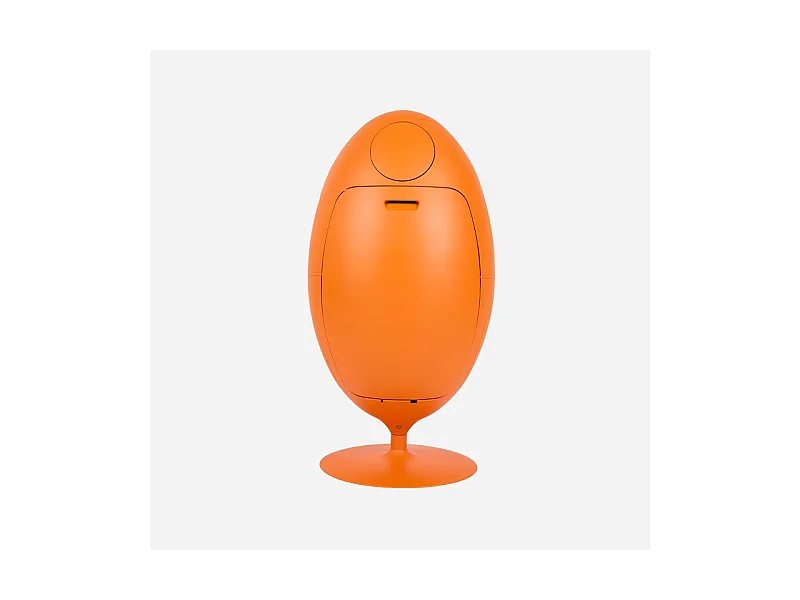 OVETTO GALA ORANGE MAT  - Poubelle design pour le tri sélectif