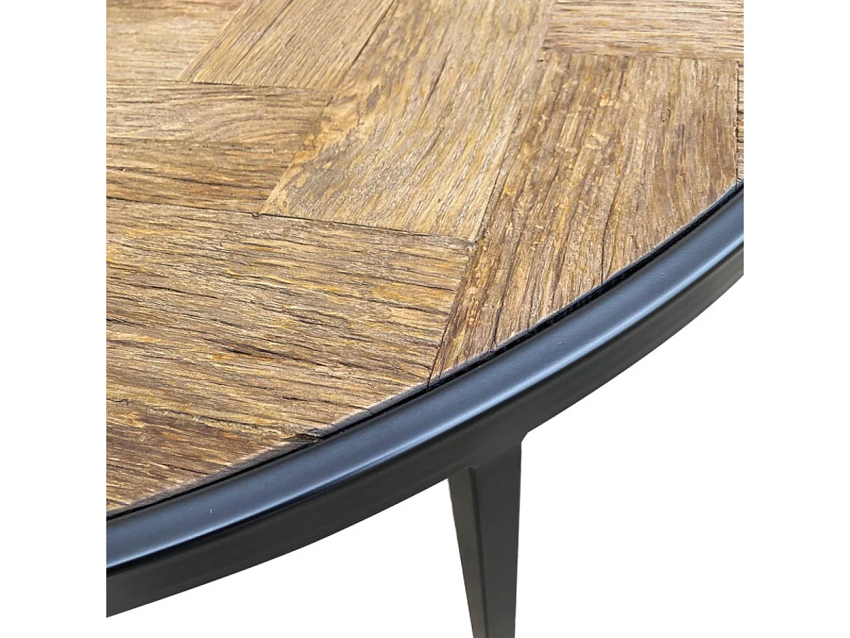 Console demi-lune Bois Marron - Haussmann Interior's