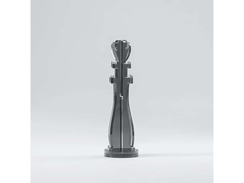 Royal Twin Baby Gerookt Zwart – Design decoratief object