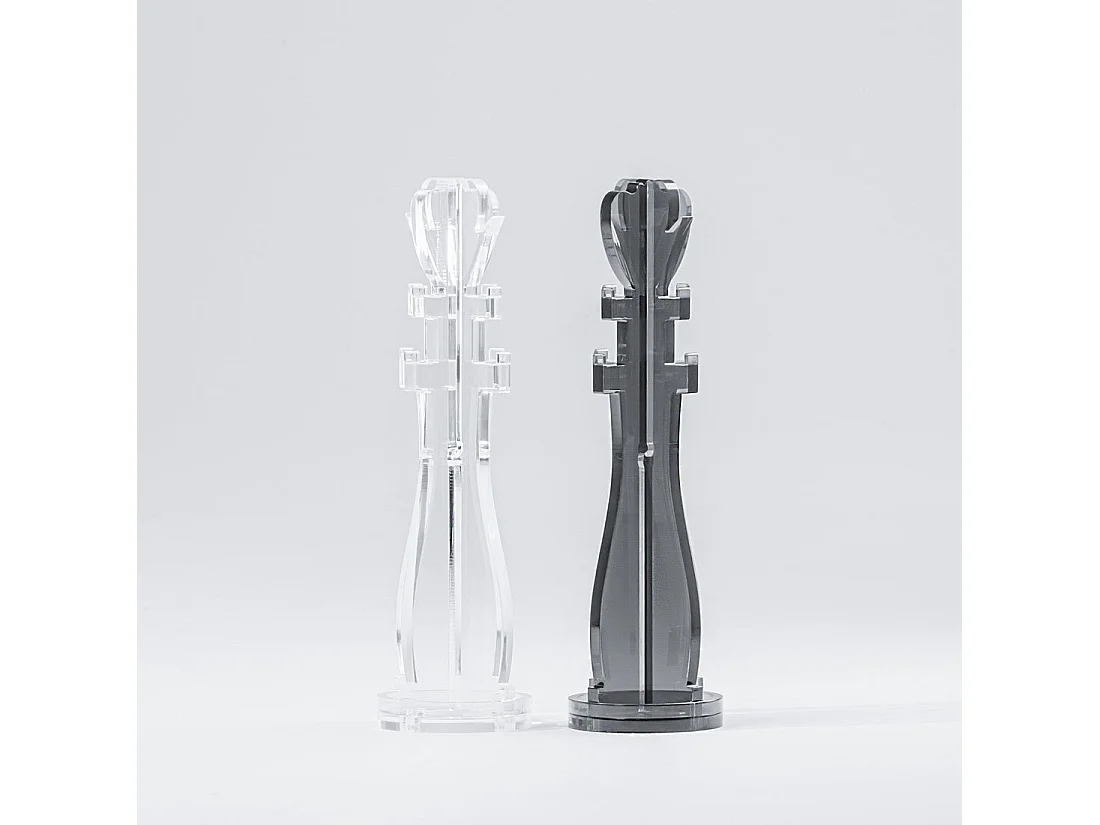 Royal Twin Baby Gerookt Zwart – Design decoratief object