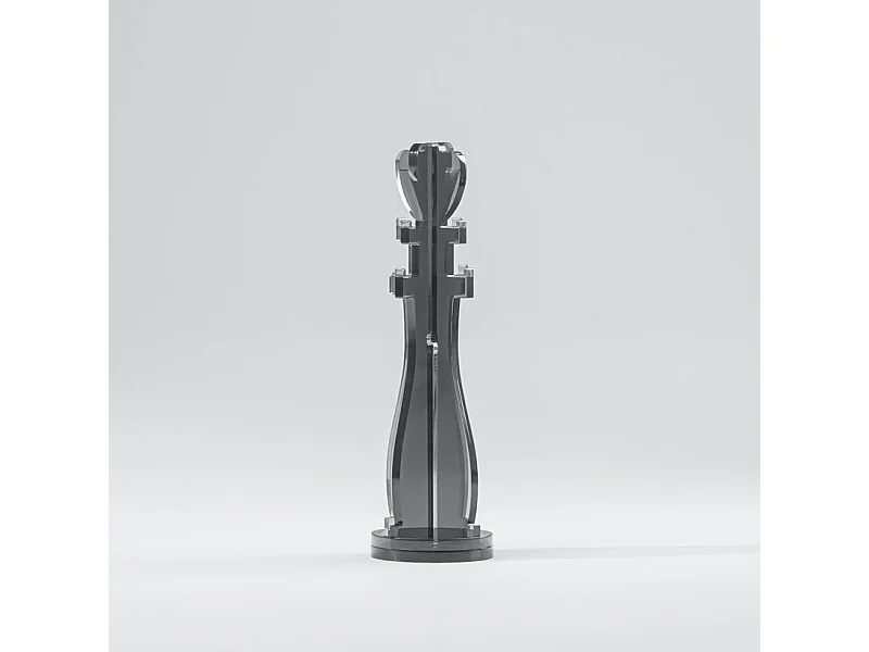 Royal Twin Baby Gerookt Zwart – Design decoratief object