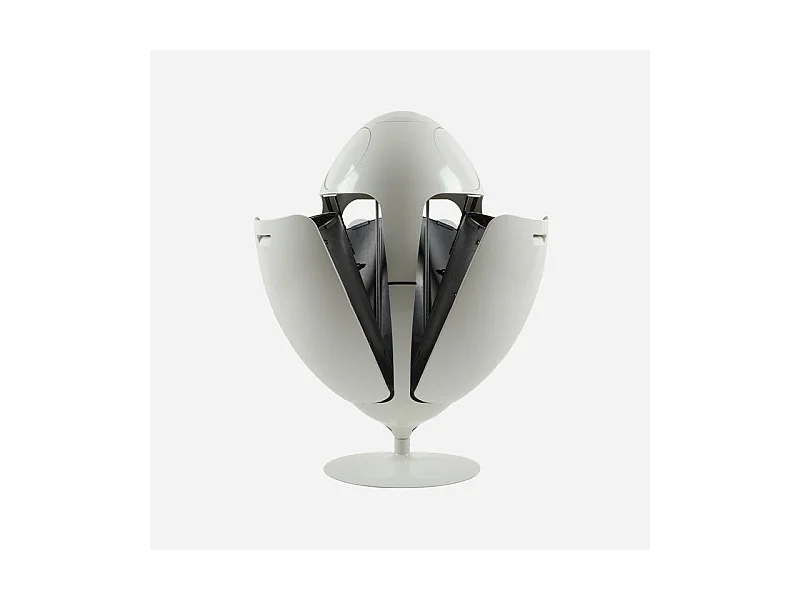 OVETTO ABS BLANC  - Poubelle design pour le tri sélectif
