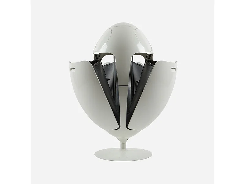 OVETTO ABS BLANC  - Poubelle design pour le tri sélectif