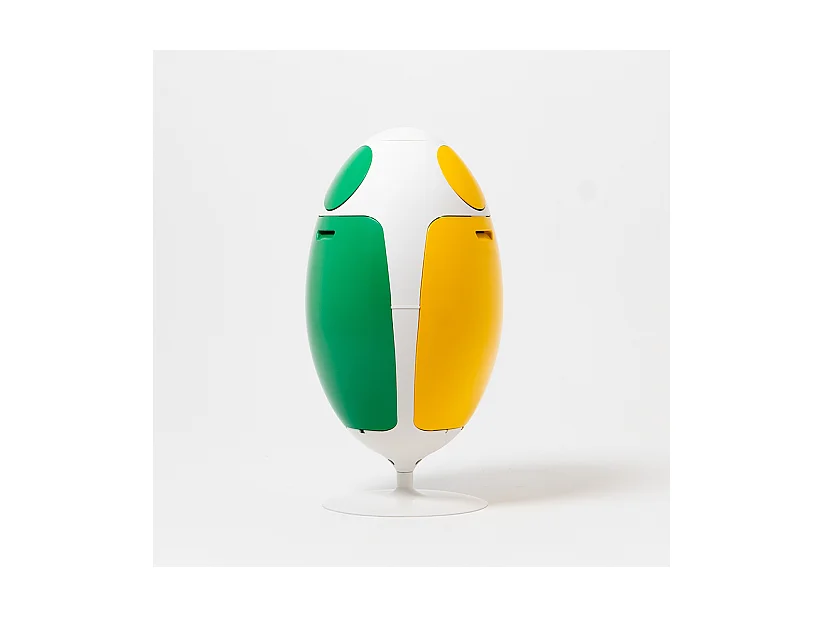 OVETTO ABS AMICO – Stilvoller Design-Mülleimer für Abfalltrennung