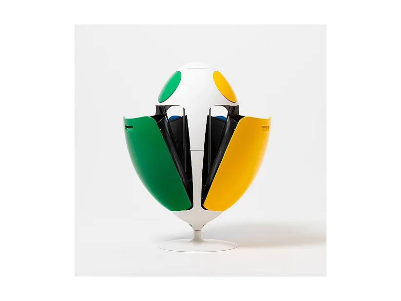 OVETTO ABS AMICO – Stilvoller Design-Mülleimer für Abfalltrennung