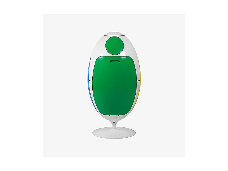 OVETTO ABS AMICO - Poubelle design pour le tri sélectif
