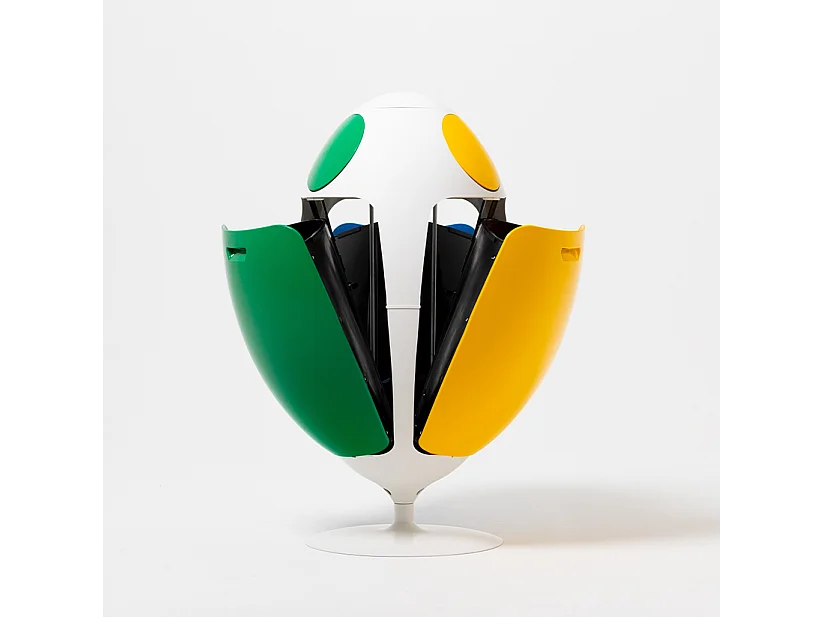 OVETTO ABS AMICO – Stilvoller Design-Mülleimer für Abfalltrennung