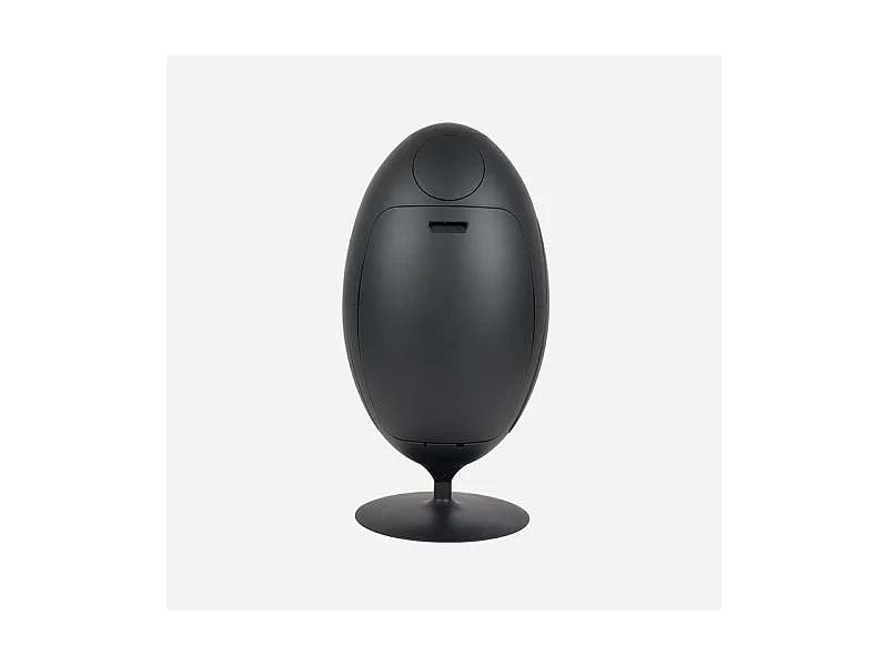 OVETTO GALA NOIR MAT  - Poubelle design pour le tri sélectif