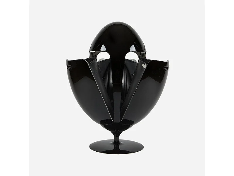 OVETTO GALA NOIR BRILLANT  - Poubelle design pour le tri sélectif