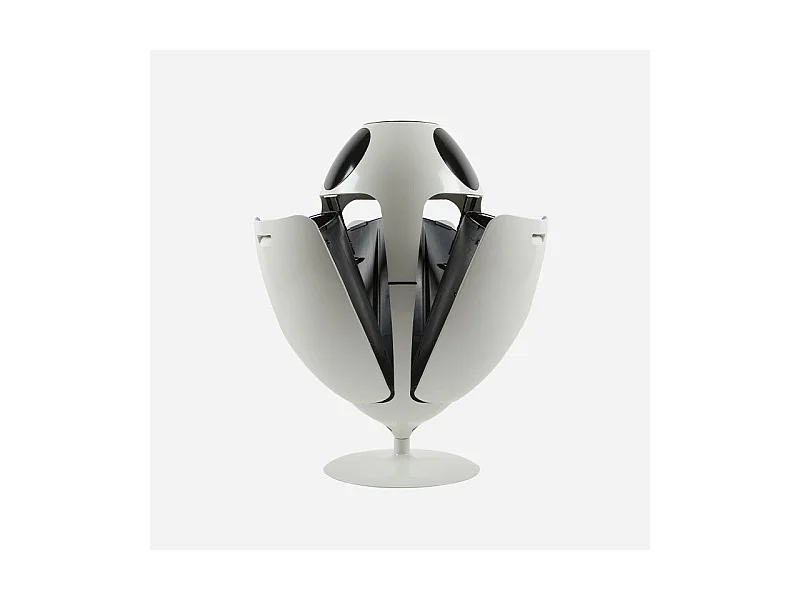 OVETTO LACOQUE NOIR - Poubelle design pour le tri sélectif