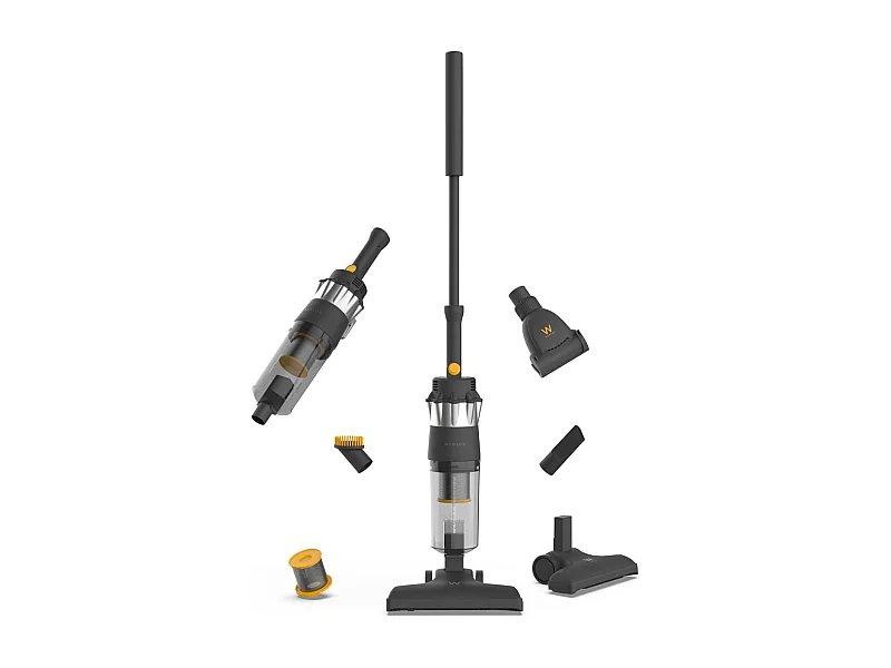 Aspirador Escoba  InfinityPower V900 Petfriend Negro - Newlux