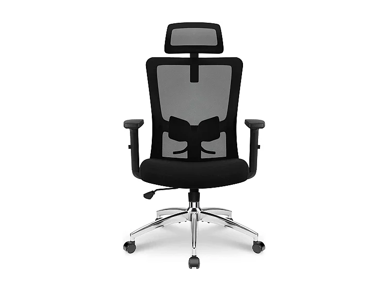 Hiazurm chaise de bureau ergonomique avec appuie-tête et accoudoirs réglables en hauteur – fauteuil de bureau confortable pour le travail à domicile