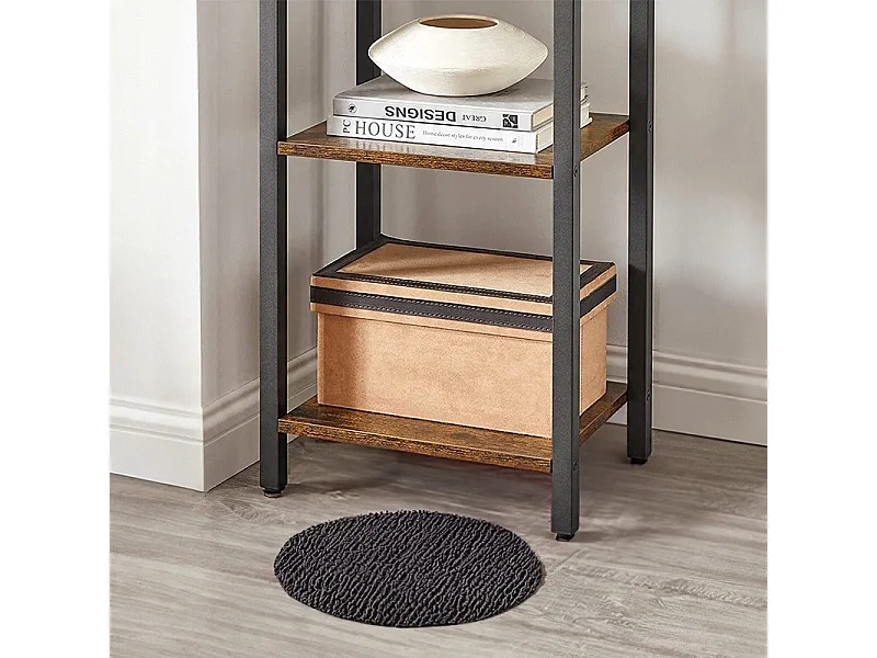 Biurowy regał na książki biblioteczka wysoki industrialny słupek vintage