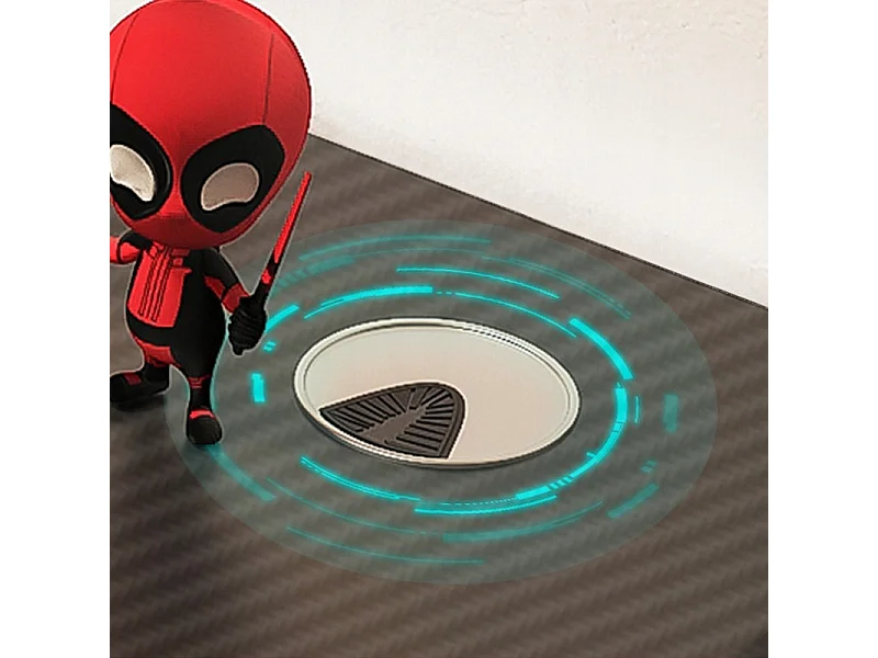 Biurko komputerowe gamingowe czarne nowoczesne dla gracza stół loft 120 cm