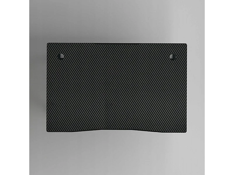 ESCRITORIO MESA DE JUEGOS PARA ORDENADOR LOFT MODERNO NEGRO CARBONO 100 CM