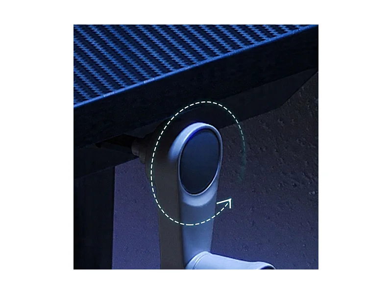 Biurko regulowane dziecięce komputerowe gamingowe stół loft czarne