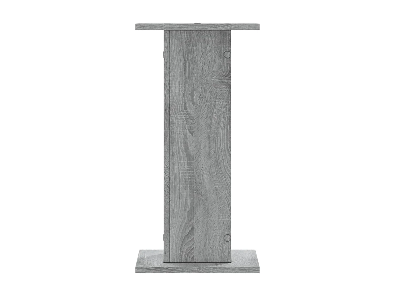 Portavasi in 2 pezzi, legno ingegnerizzato grigio Sonoma