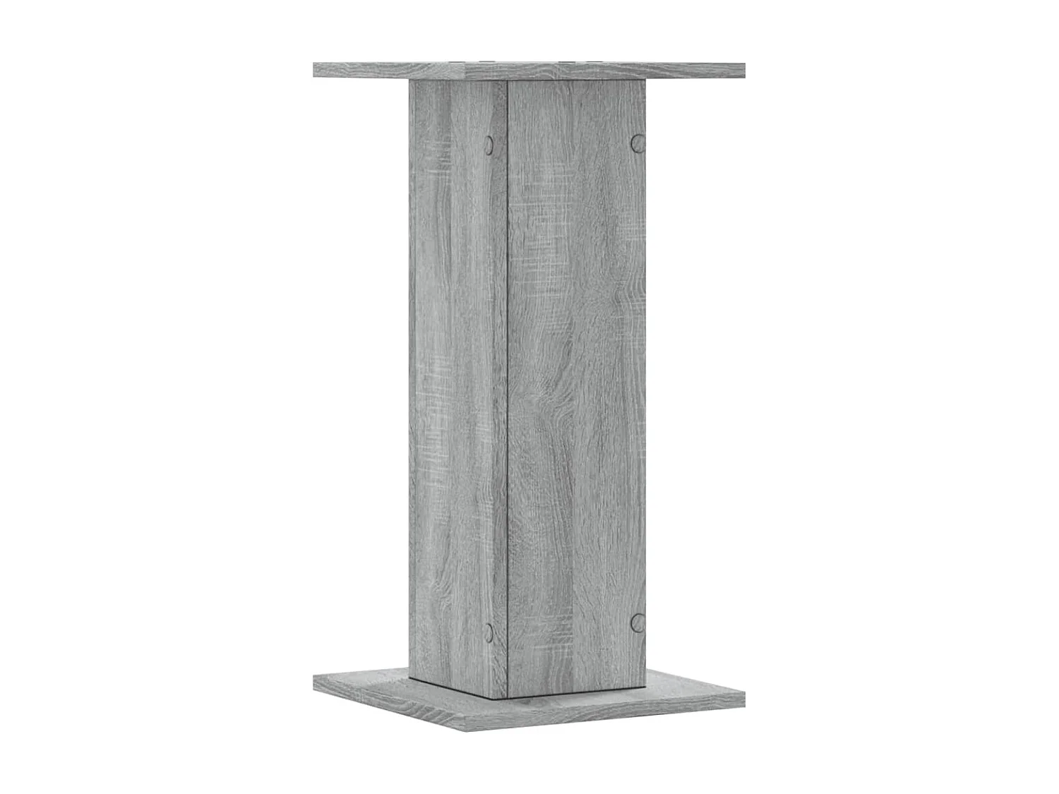 Portavasi in 2 pezzi, legno ingegnerizzato grigio Sonoma