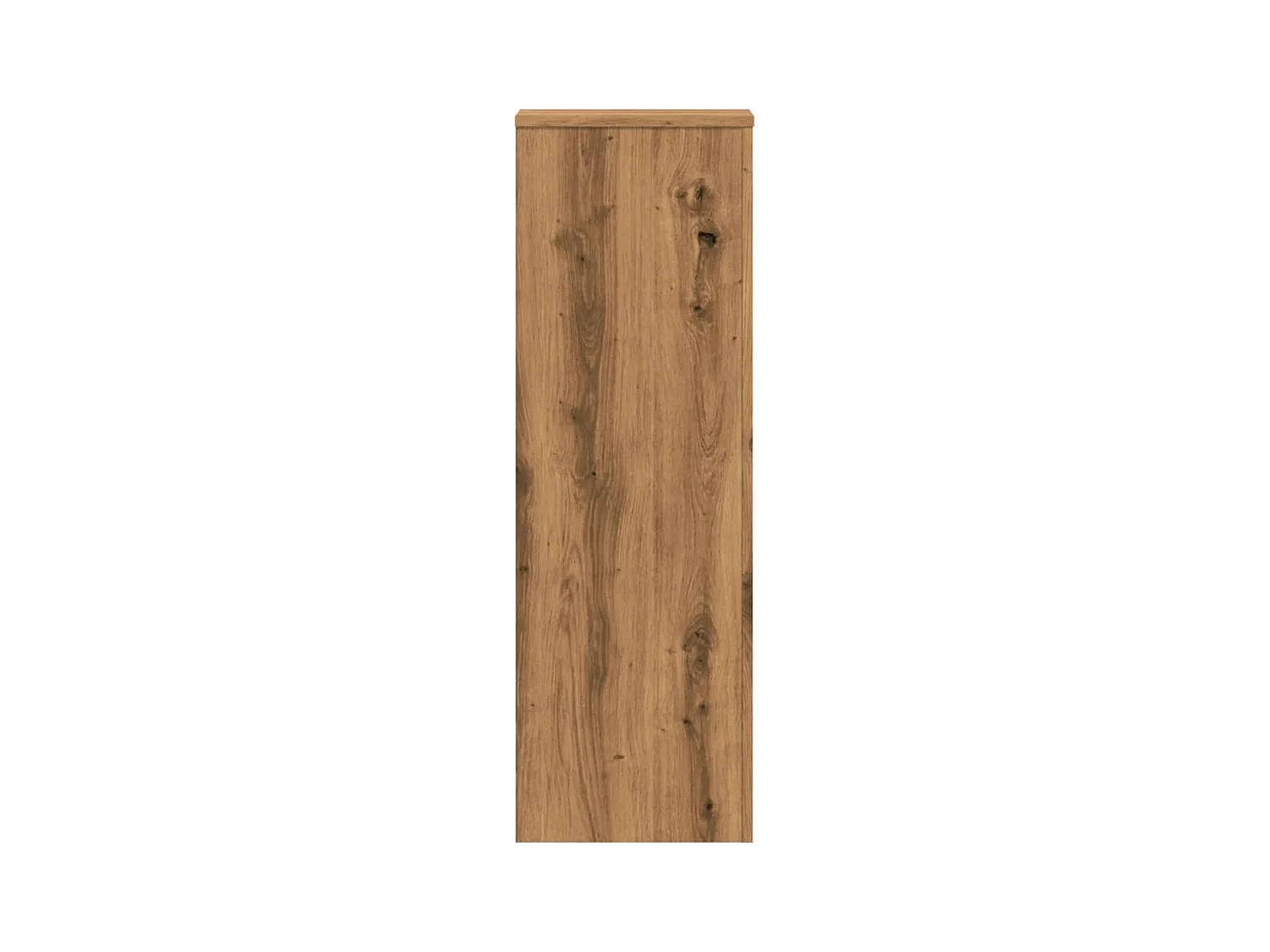 Portavasi 2 pezzi in legno di quercia lavorato