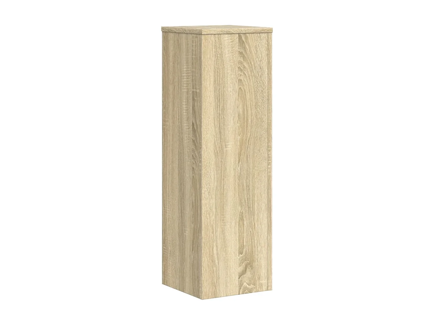 Soportes para plantas 2 piezas de madera de ingeniería de roble Sonoma