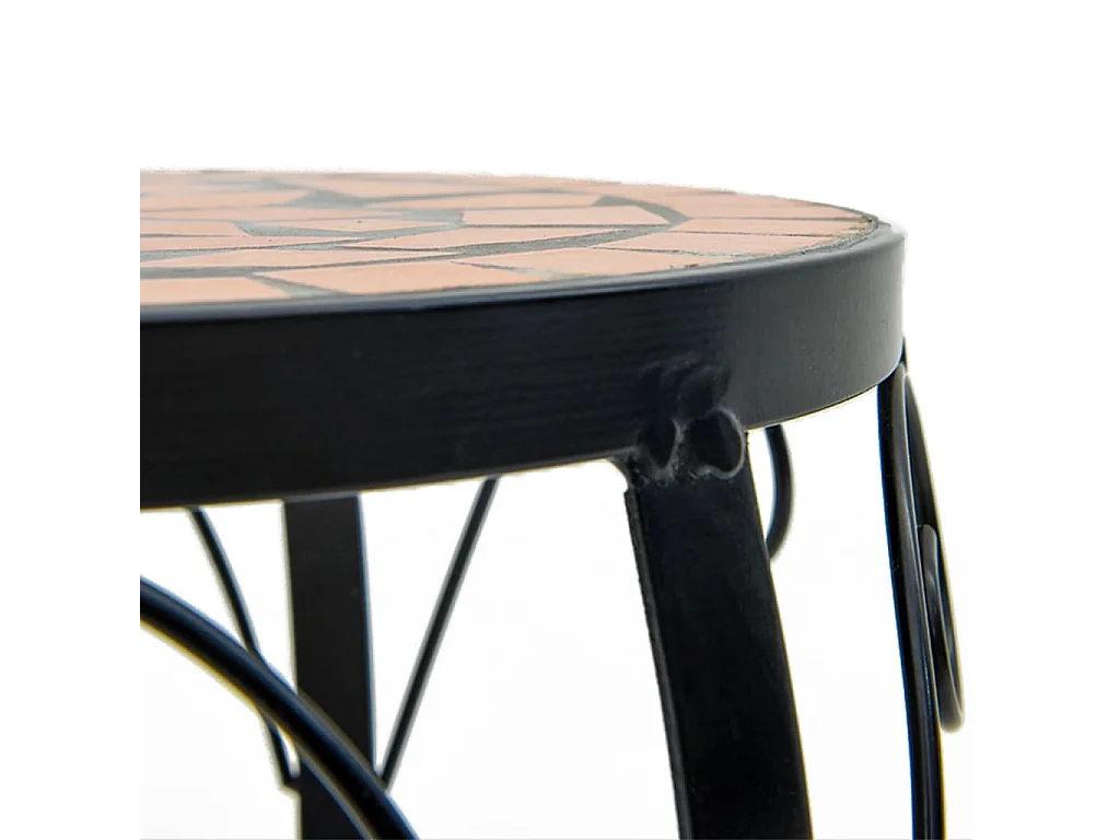 Supports de plantes 3 pcs terre cuite céramique