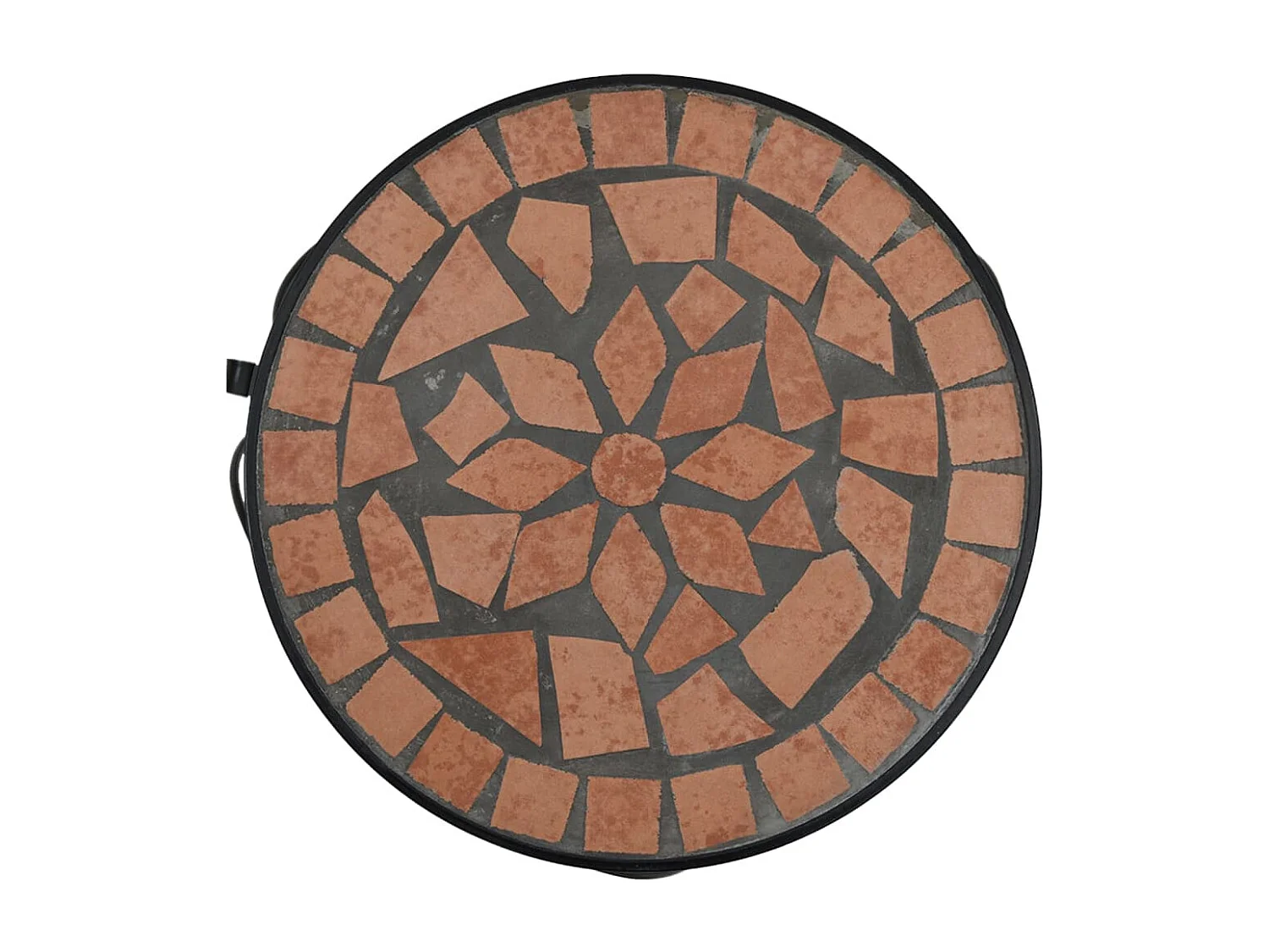 Supports de plantes 3 pcs terre cuite céramique