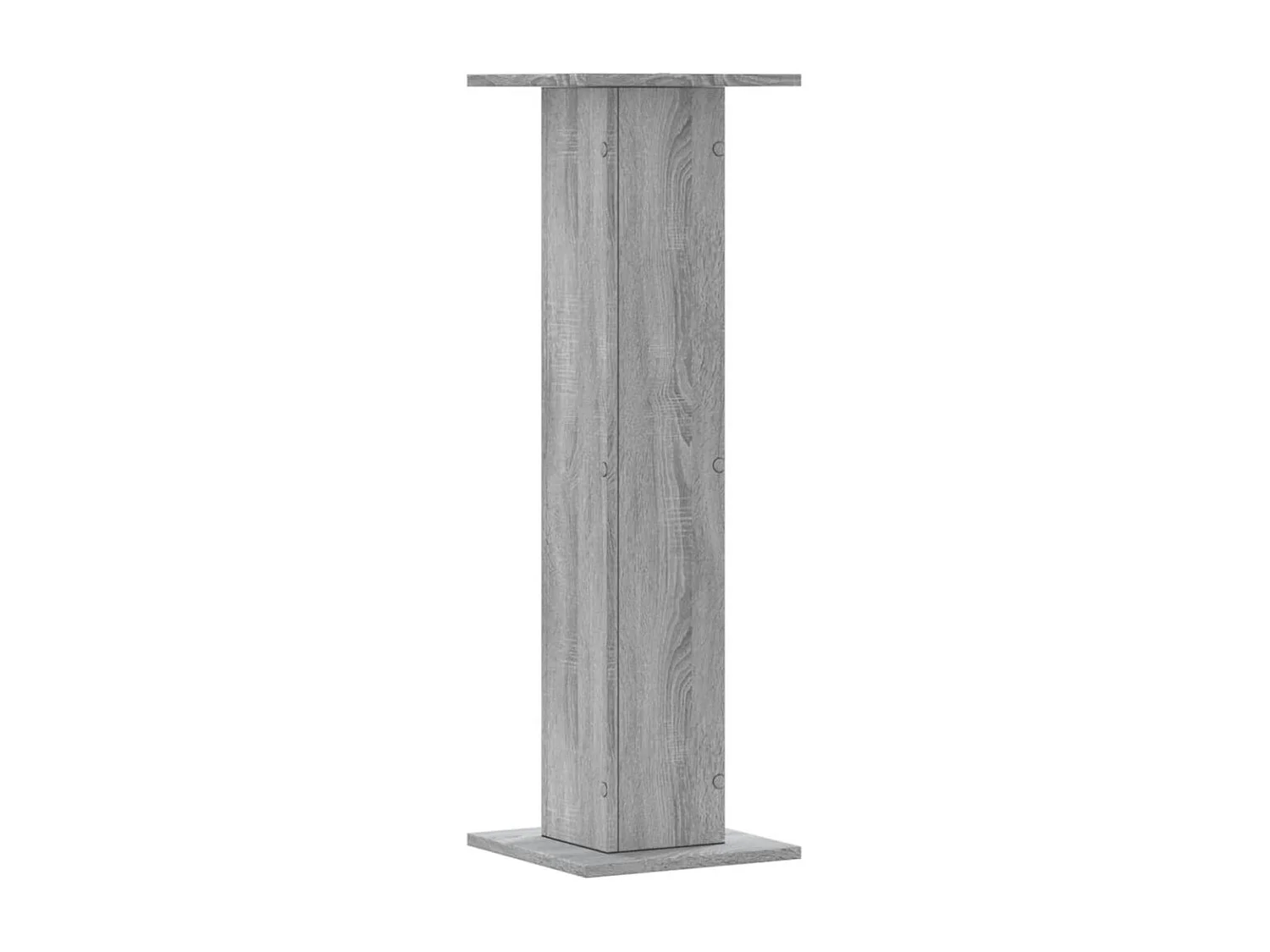 Supports pour plantes 2 pcs sonoma gris bois d'ingénierie