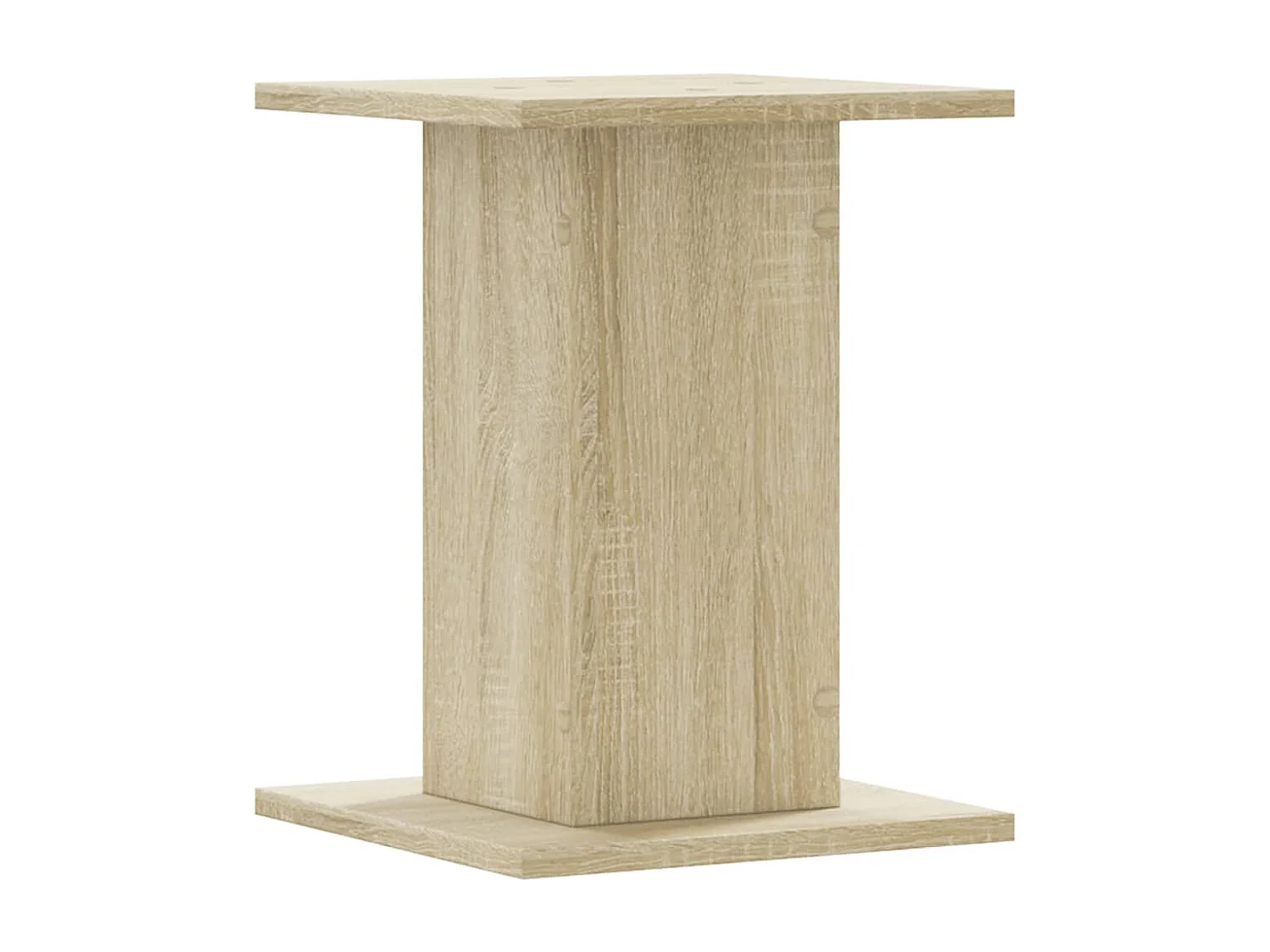 Soportes para plantas 2 piezas de madera de ingeniería de roble Sonoma