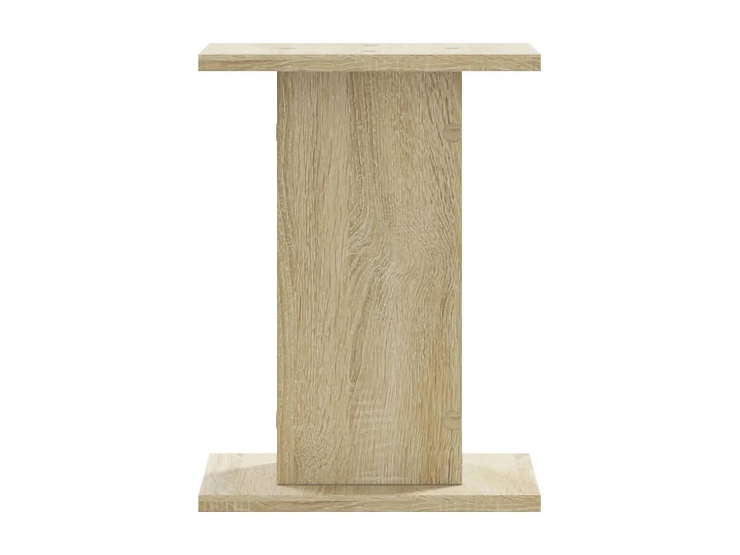 Soportes para plantas 2 piezas de madera de ingeniería de roble Sonoma