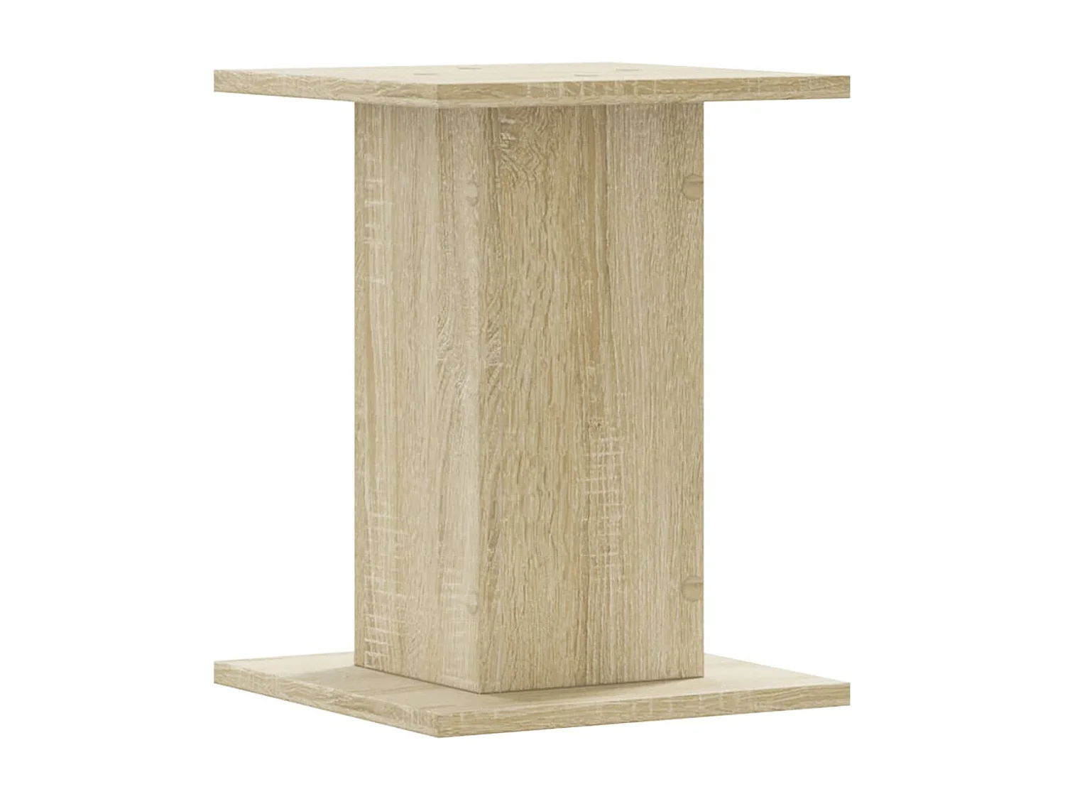 Soportes para plantas 2 piezas de madera de ingeniería de roble Sonoma