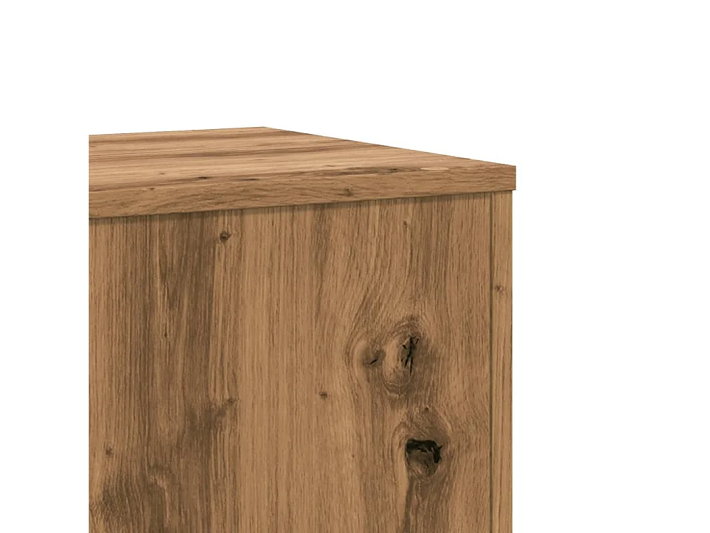 Plantenstandaard 33x33x100 cm bewerkt hout