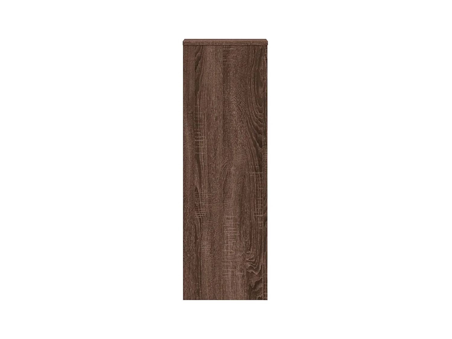 Plantenstandaard bruin eiken 33x33x100 cm bewerkt hout