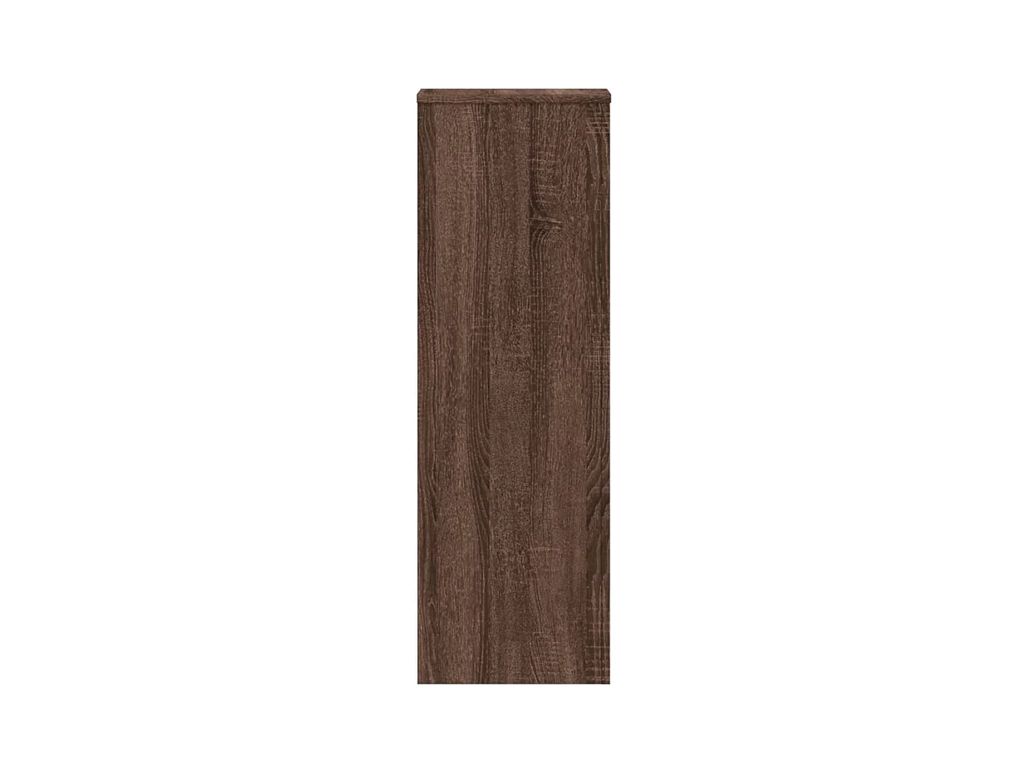 Plantenstandaard bruin eiken 33x33x100 cm bewerkt hout