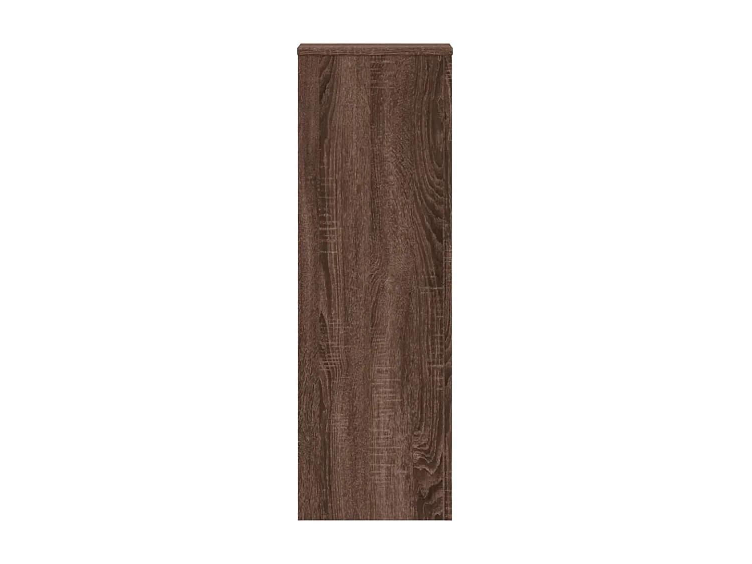 Plantenstandaard bruin eiken 33x33x100 cm bewerkt hout