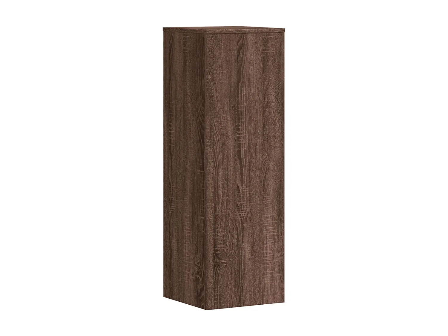 Plantenstandaard bruin eiken 33x33x100 cm bewerkt hout