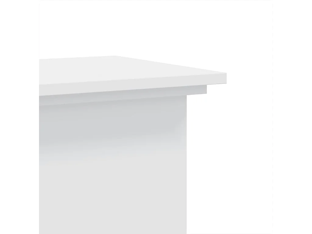 Soporte para plantas blanco 33x33x60 cm madera de ingeniería