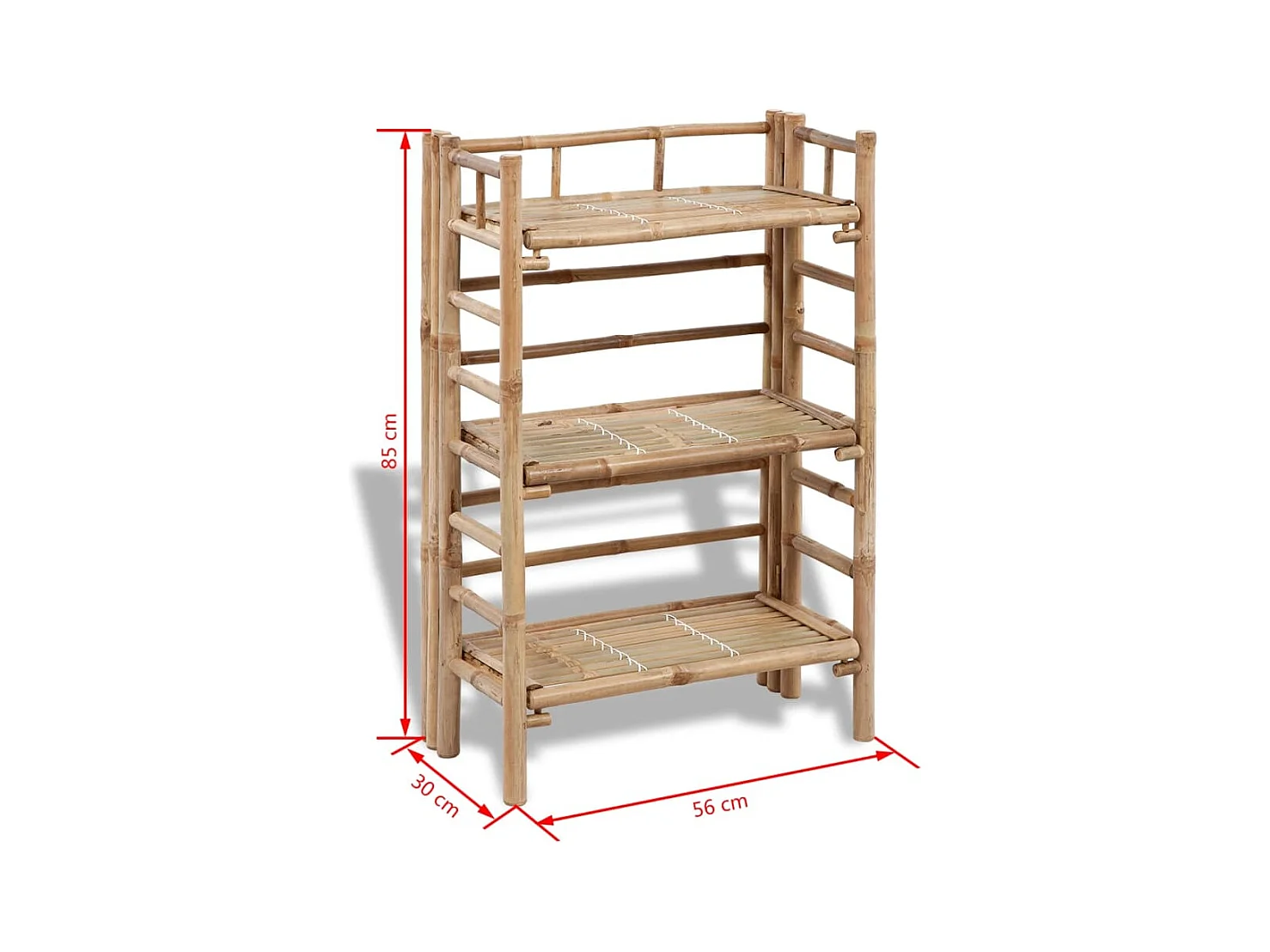 3-laags bamboe plantenplank