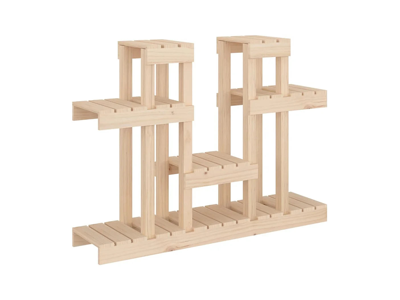 Soporte para plantas 104,5x25x77,5 cm Madera maciza de pino