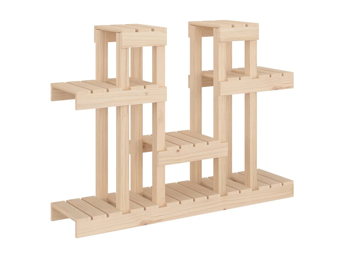 Support à plantes 104,5x25x77,5 cm Bois massif de pin