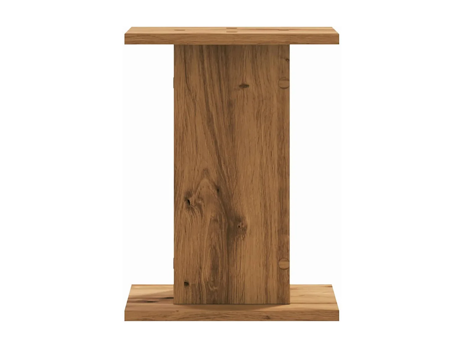 Supports pour plantes 2 pcs chêne artisanal bois d'ingénierie