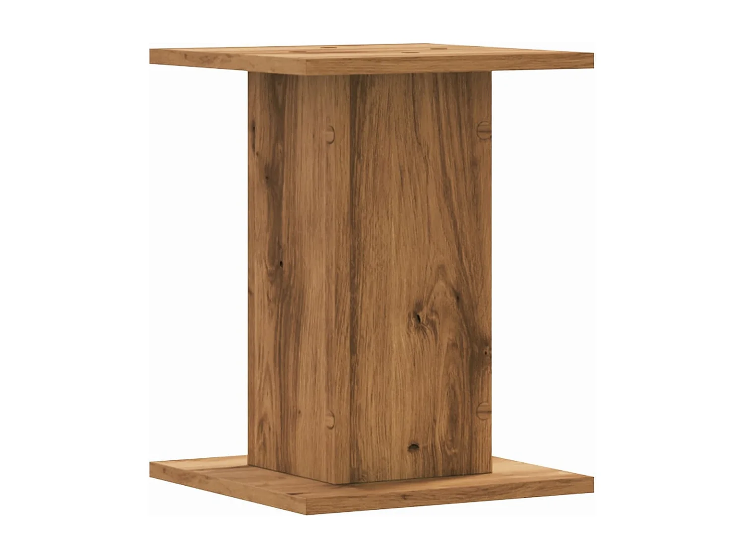 Supports pour plantes 2 pcs chêne artisanal bois d'ingénierie