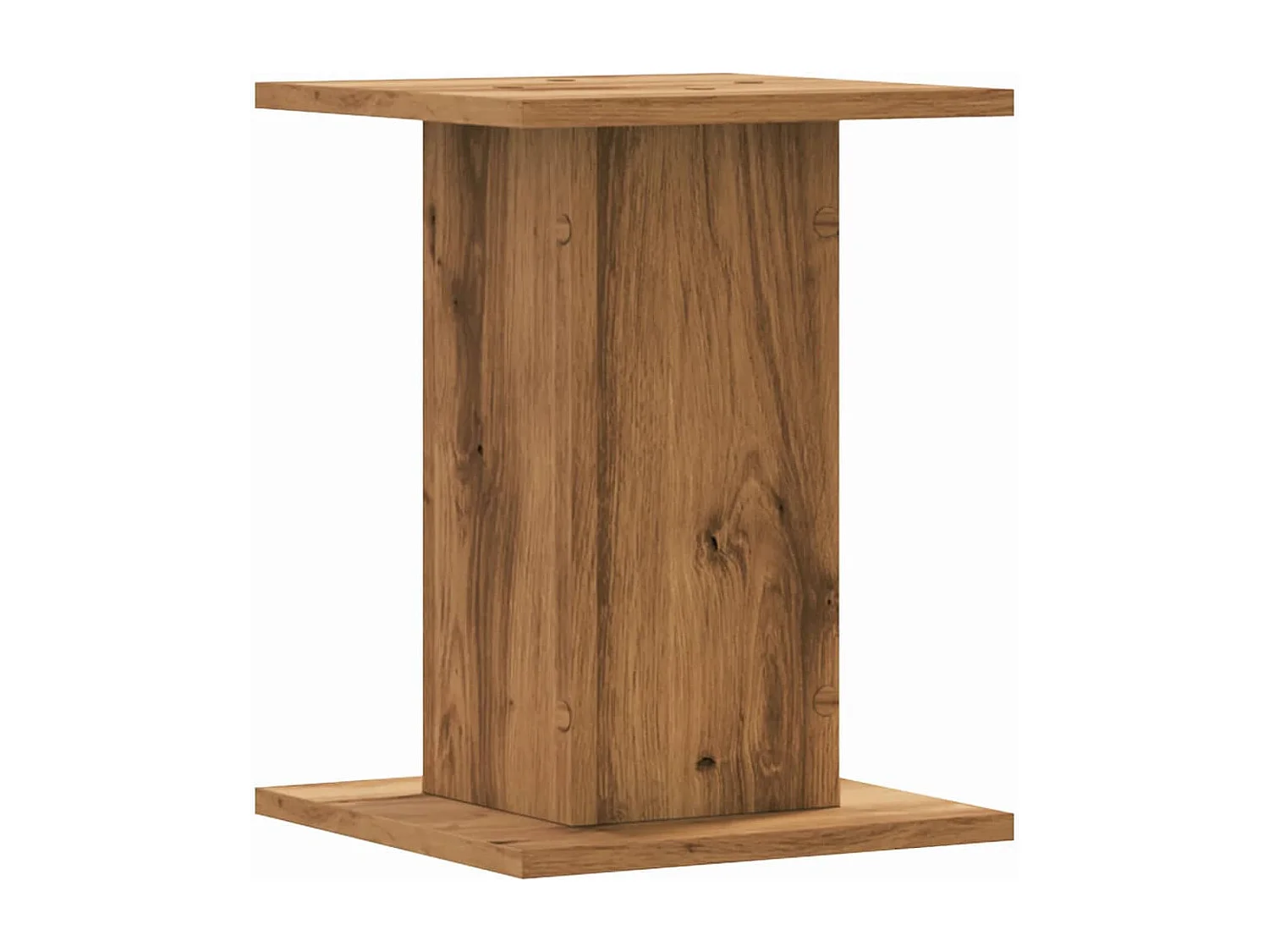 Supports pour plantes 2 pcs chêne artisanal bois d'ingénierie