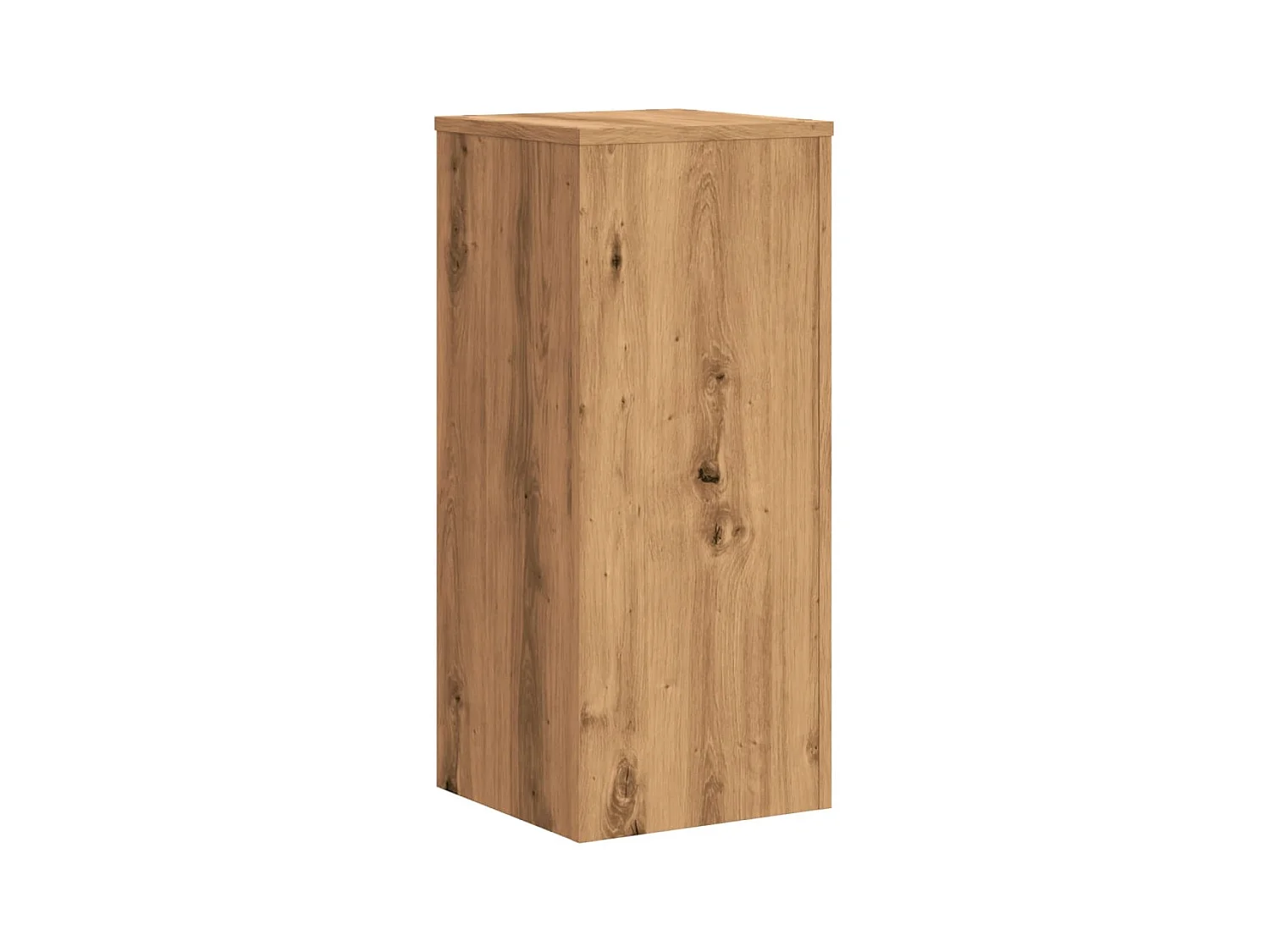 Portavasi 2 pezzi in legno di quercia lavorato