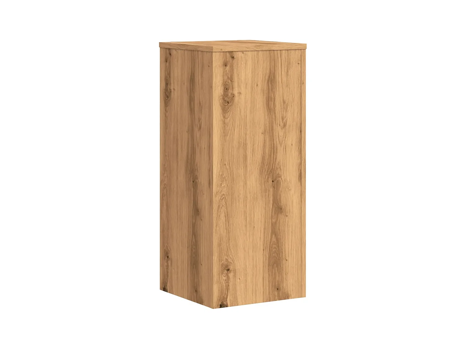 Portavasi 2 pezzi in legno di quercia lavorato