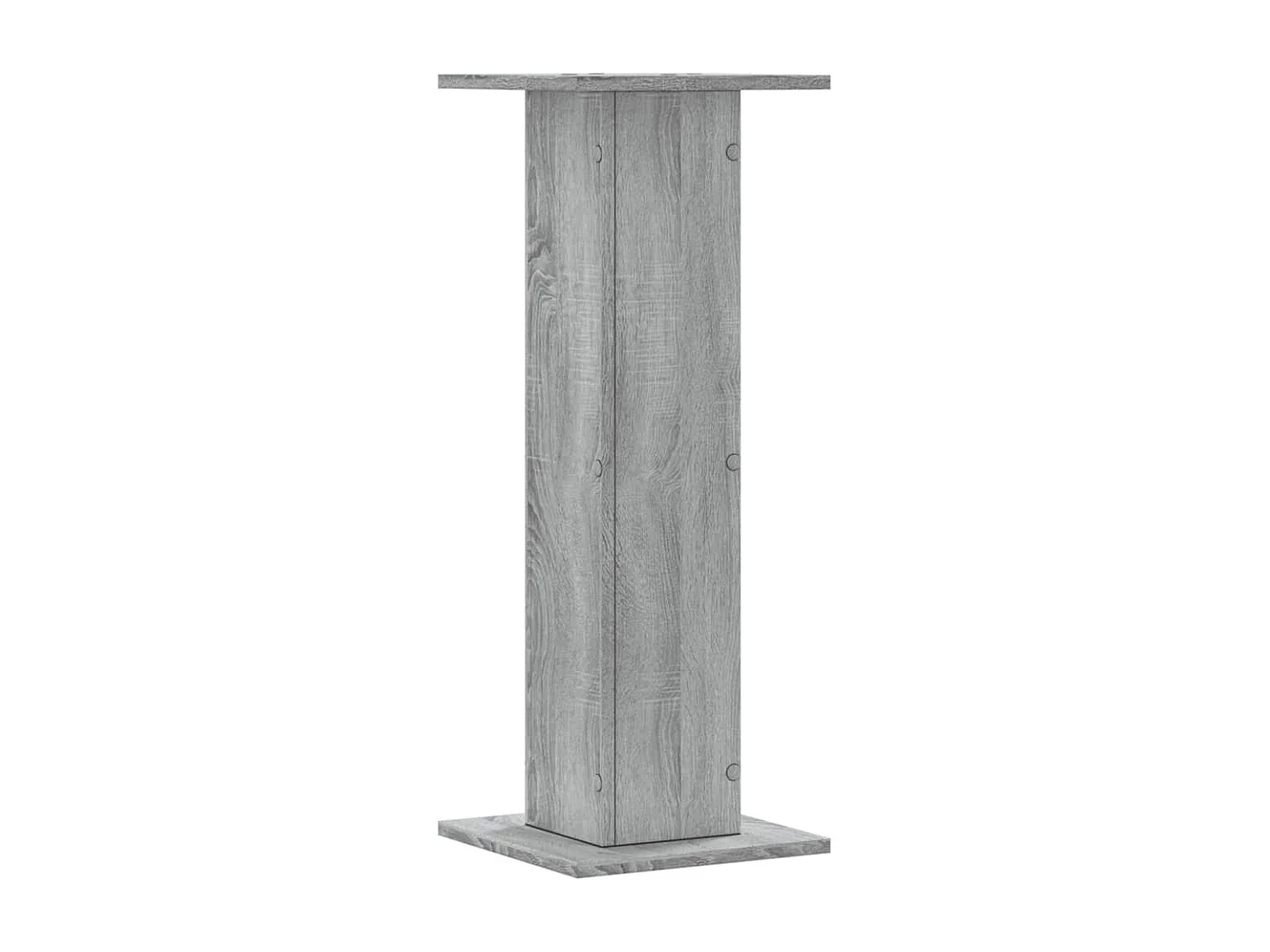 Portavasi in 2 pezzi, legno ingegnerizzato grigio Sonoma