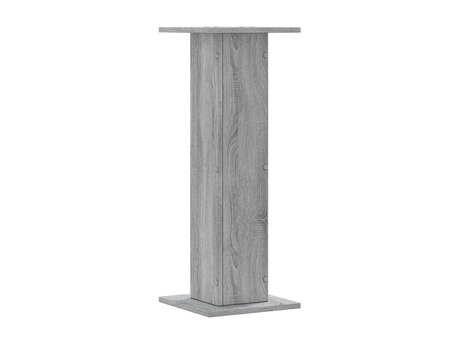 Soportes para plantas de 2 piezas, madera de ingeniería gris Sonoma