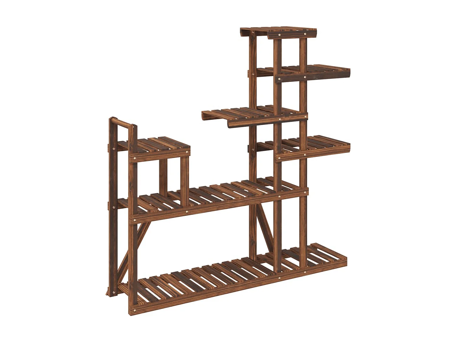 Support à fleurs 110x25x111 cm bois massif de sapin