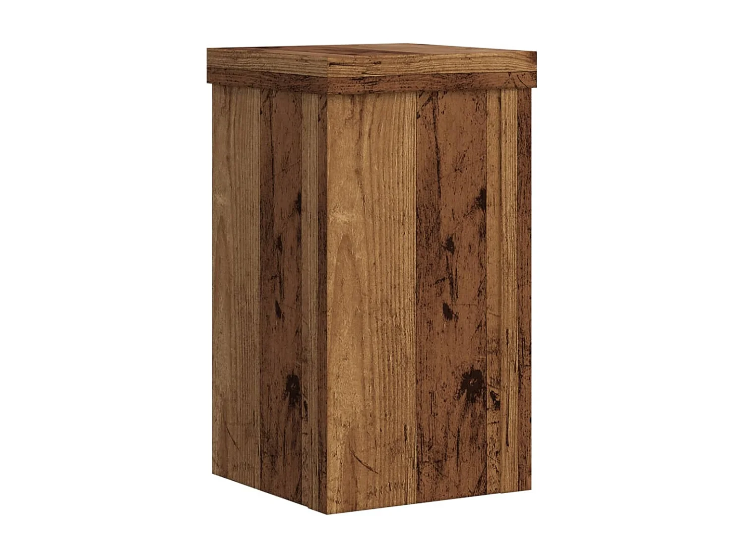 Plantenstandaards 2 stuks oud hout bewerkt hout