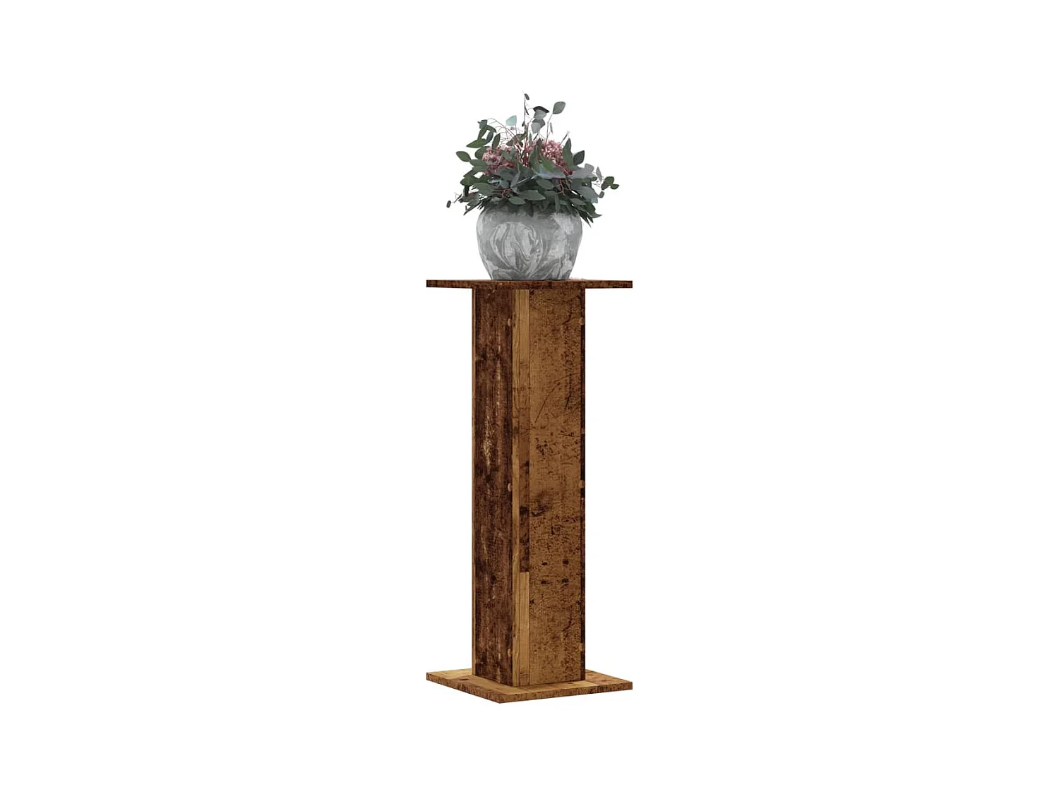 Plantenstandaards 2 stuks oud hout bewerkt hout