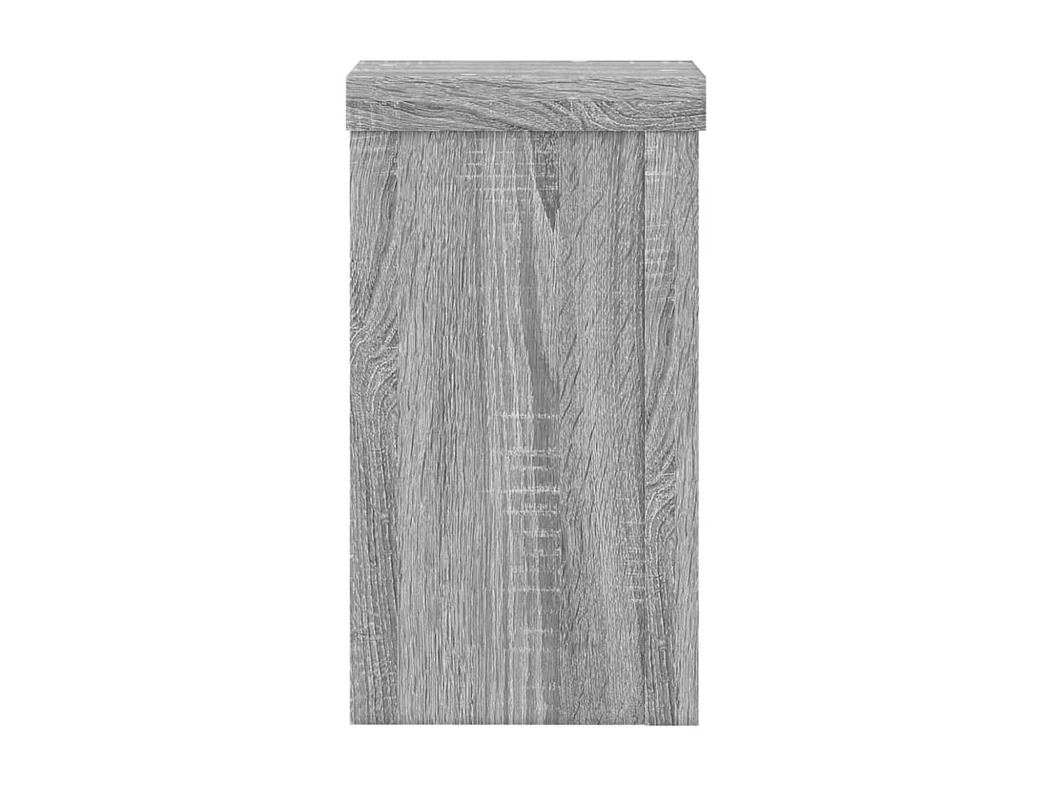 Supports pour plantes 2 pcs sonoma gris bois d'ingénierie